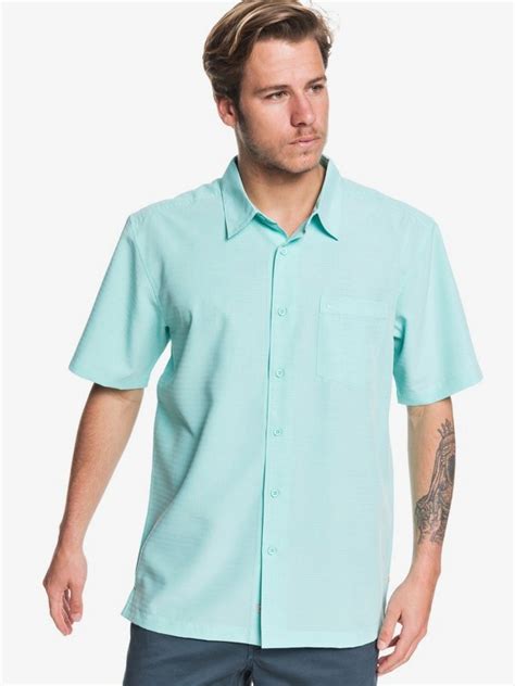 waterman centinele short sleeve shirt  quiksilver