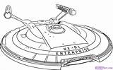 Trek Starship Uss Dragoart Spaceships Printable Spaceship Ships Colouring Voyager Dawn Getdrawings sketch template