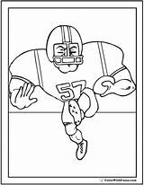 Football Coloring Pages College Print Pdf Sheet Colorwithfuzzy sketch template