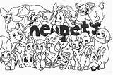 Neopets Coloring Pages Books Library Popular Printable sketch template
