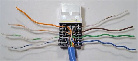 cat  jack wiring terminating wall plates wiring wiring diagrams  technicians  view