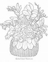 Coloring Pages Flower Flowers Printable Difficult Advanced Hard Adult Print Sheets Adults Poppy Colouring Complex Color Intricate Kids Mandala Pot sketch template