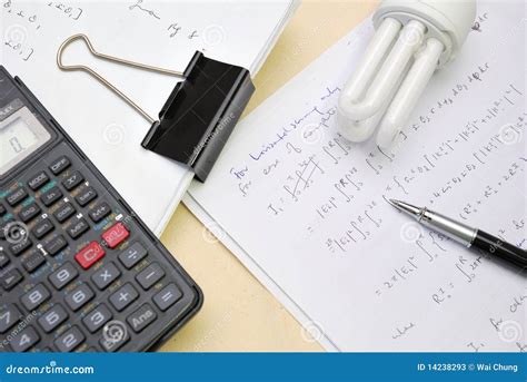 solution  math equations stock image image  numbers