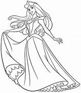 Aurora Coloring Disney Princess Pages Sleeping Beauty Printable Color Princesses Clipart Print Clip Sheets Cartoon Belle Printables Kids Getcolorings Library sketch template