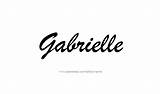 Gabrielle sketch template