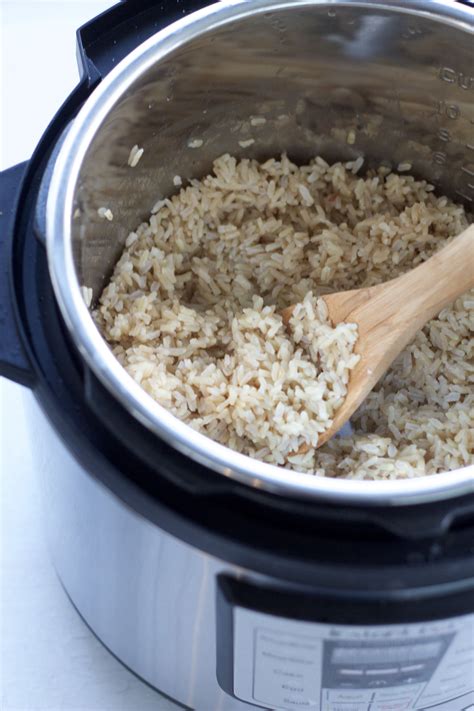 cook  grain brown rice   instant pot