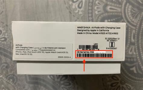 find  serial number   airpods candidtechnology