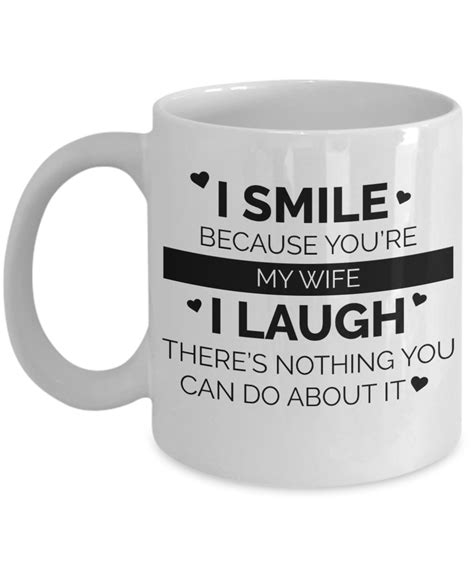 Wife Coffee Mug Happy T Funny T Ts For Wife T For
