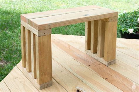 an easy and cheap garden bench from ugly duckling