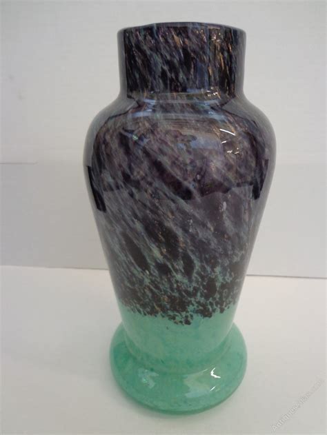 Antiques Atlas Monart Art Deco Glass Vase