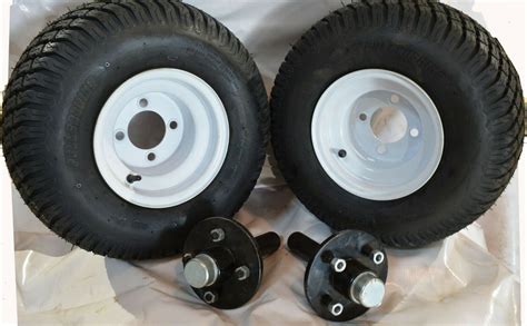 trailer wheel combo stub axle  hub  wheel kit  atv trailersp interlink sprayers shop