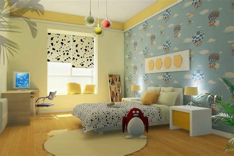 tips  membuat wallpaper kamar tidur anak nirwana