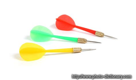 set  darts photopicture definition  photo dictionary set  darts word  phrase