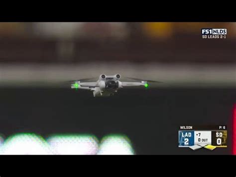 padres dodgers nlds drone  field youtube