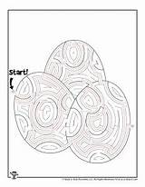 Mazes Maze Eggs sketch template