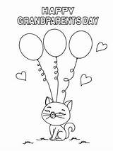 Grandparents Printable sketch template