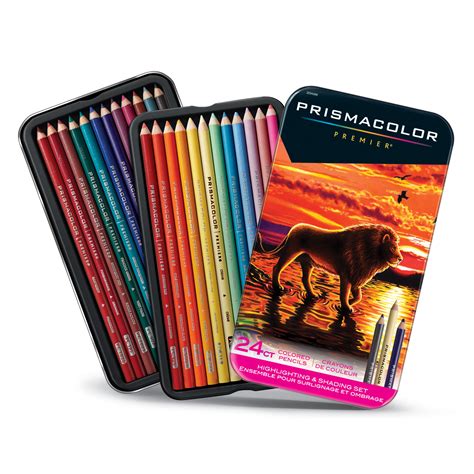 prismacolor premier thick core colored pencil set  pencil set