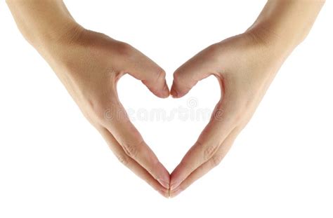 finger heart shape stock image image  background gesture