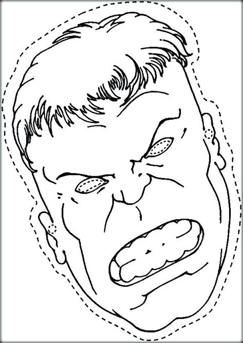 incredible hulk face drawing  getdrawings