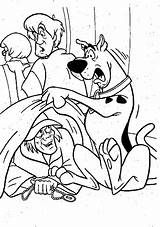 Doo Scooby Coloring Pages Printable Book Kids sketch template