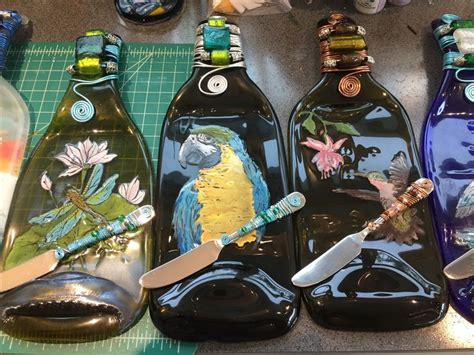 Work By Annie Dotzauer A Sample Of My Painted Bottles Done With Cfe