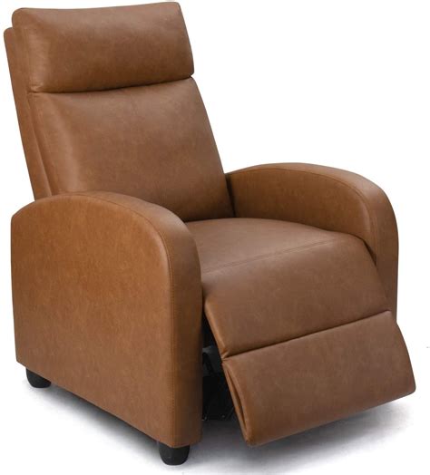 homall recliner chair padded seat pu leather  living room single