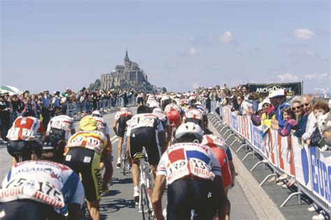 pack  riding   mont saint michel  picture