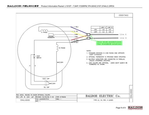 baldor single phase  motor wiring diagram gallery wiring diagram sample