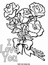 Coloring Pages Valentine Printable Color Boyfriend Kids Mothers Crayola Mom Rose Girlfriend Sheets Print Flower Valentines Colouring Adults Roses Flowers sketch template