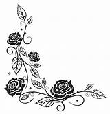 Drawing Rose Vine Vines Roses Flower Tattoo Tattoos Clipart Designs Flowers Vector Leaf Rosenranke Blumen Leaves Getdrawings Rosen Vorlagen Blumenranken sketch template