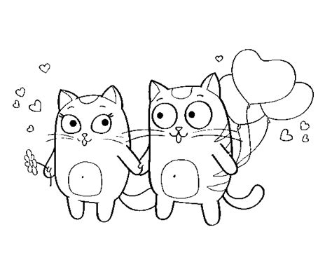 love cats coloring page coloringcrewcom