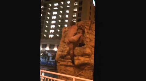 Drunk Naked Rock Climb Fail Youtube