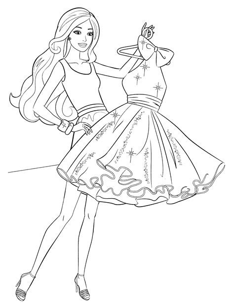 barbie life   dreamhouse coloring pages  getdrawings