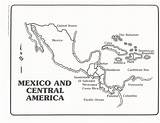 Central Coloring America Map Sheet Template Sheets sketch template