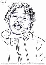 Lil Uzi Vert Drawing Draw Step Coloring Cube Ice Pages Rappers Rapper Print Drawingtutorials101 Tutorials Getdrawings Search Previous Next sketch template