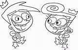 Coloring Fairly Odd Parents Pages Popular sketch template