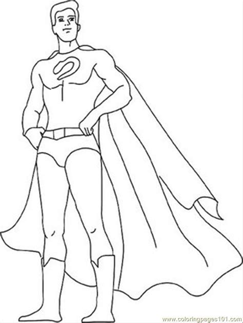 superhero coloring printables