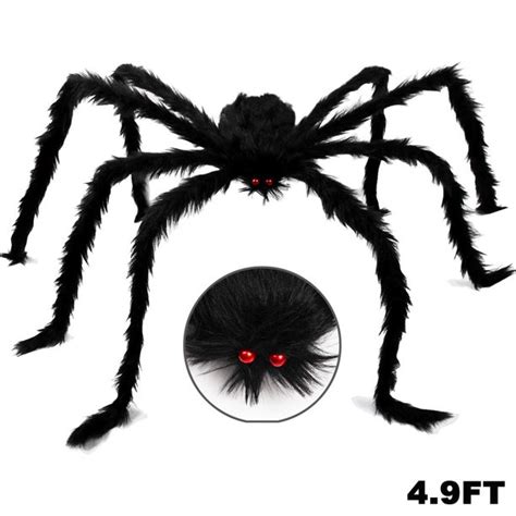 Halloween Giant Spider Halloween Spider Outdoor Decoration Fake Large