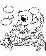Nest Printable Birds Topcoloringpages Dxf sketch template