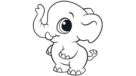 learning friends elephant coloring printable