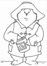 Coloring Pages Paddington Bear Colouring Kids Sheets Colour Print Teddy Cartoon Printable Characters Bears Printables Oso Birthday Size Party Malebøger sketch template