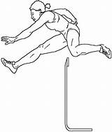 Jumping Coloring Hurdles Hurdle Drawing Jump Metres Practices Which Woman Olympic Rings Long Getdrawings Five Drawings sketch template