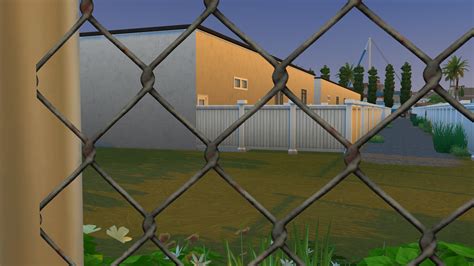 sims  chain link fence