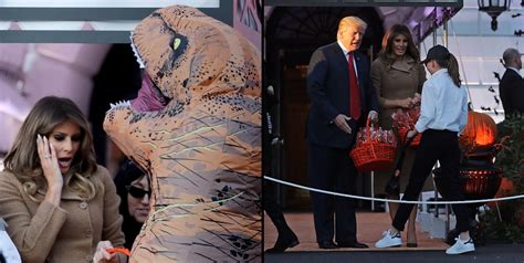 Melania Trump Conoció A Su ‘mini Me’ Este Halloween Photo 1