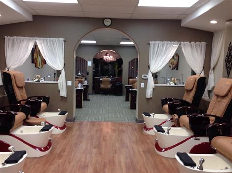 lux nails spa   nail salons  harvey st muskegon