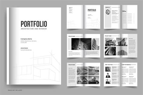 architecture portfolio interior portfolio design portfolio template