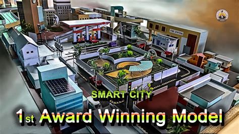 award winning model smart city project city model making smart