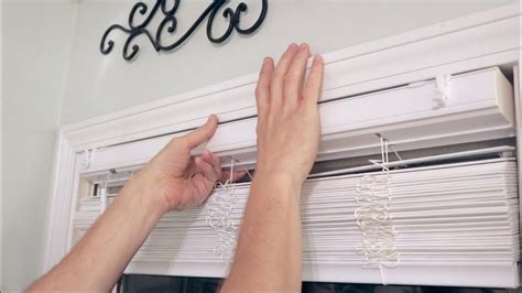 replace  blinds home decorators collection youtube