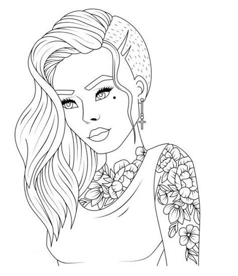 tattoo coloring pages