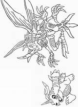 Digimon Coloring Pages Cartoons Coloringpagebook Book Advertisement sketch template